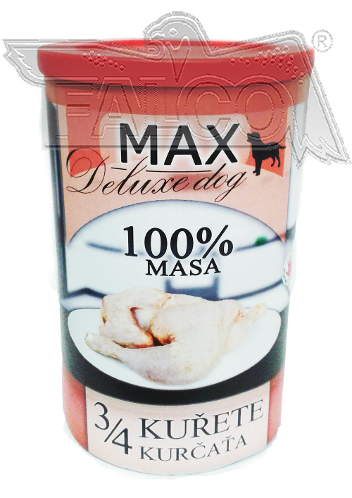 MAX deluxe 3/4 KUŘETE 1200g